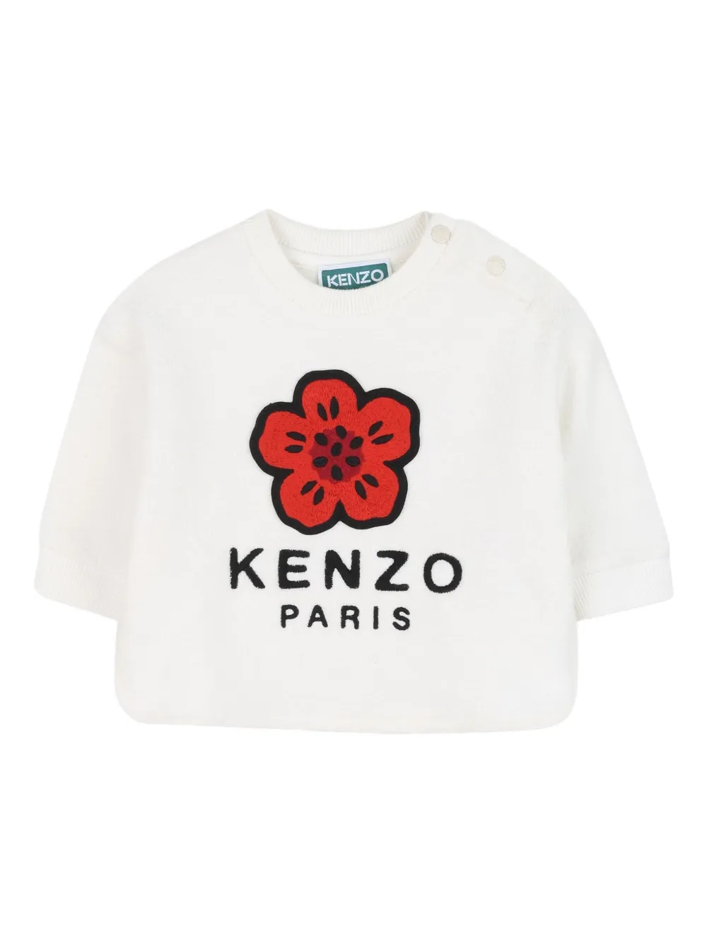 Kenzo Kids Boke Flower trainingspak met lange mouwen Wit
