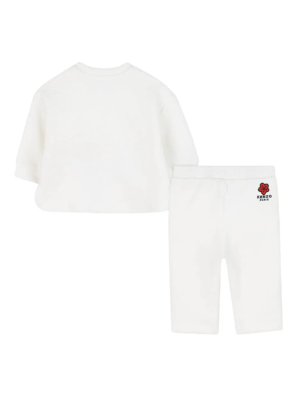 Kenzo Kids Boke Flower trainingspak met lange mouwen Wit