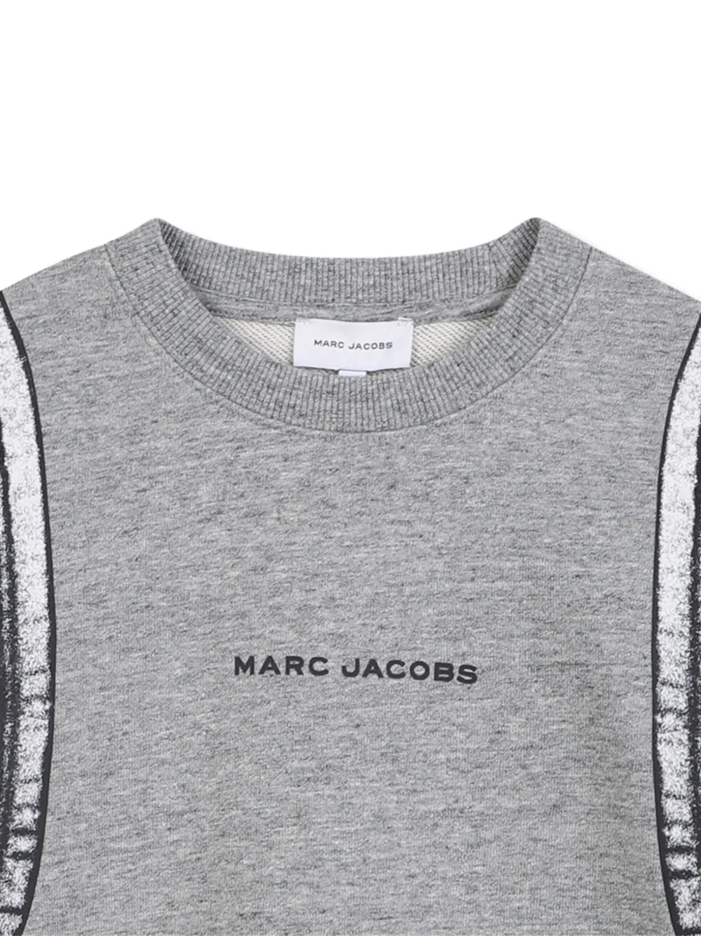 Marc Jacobs Kids Sweater met grafische print Grijs