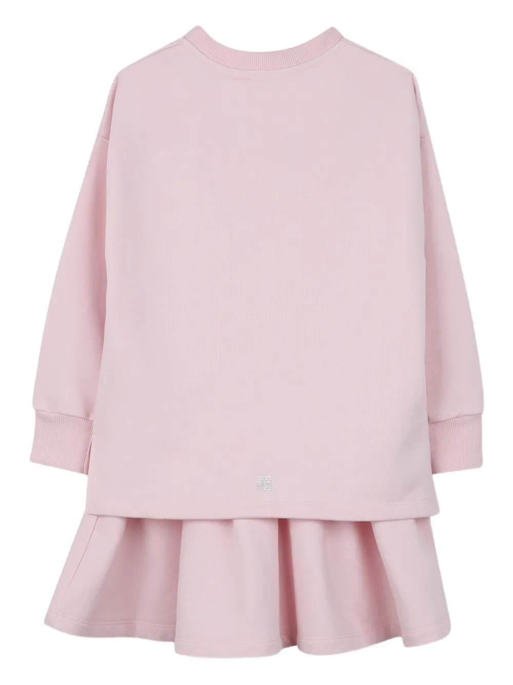 Givenchy Kids Jurk met ruches Roze