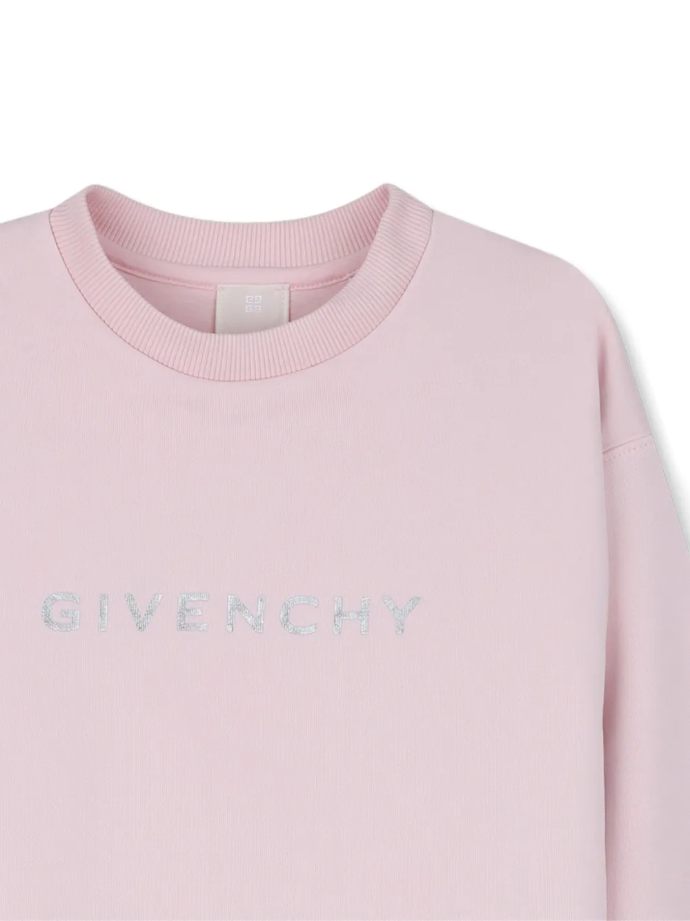 Givenchy Kids Jurk met ruches Roze