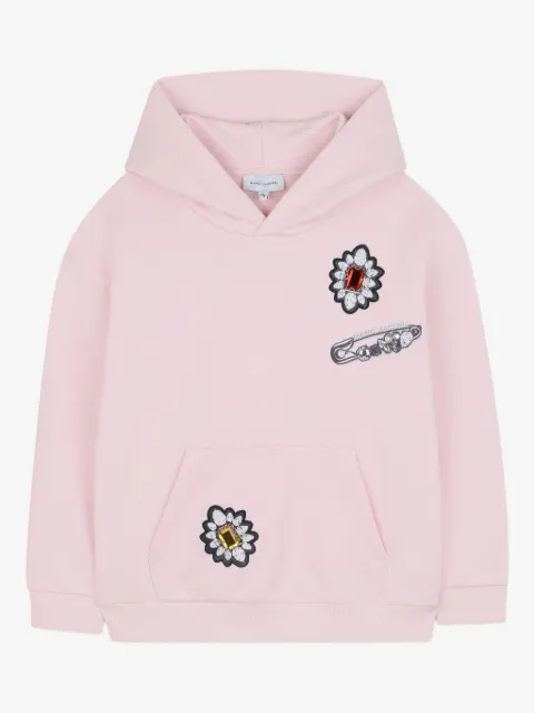 Marc Jacobs Kids graphic-embroidered hoodie