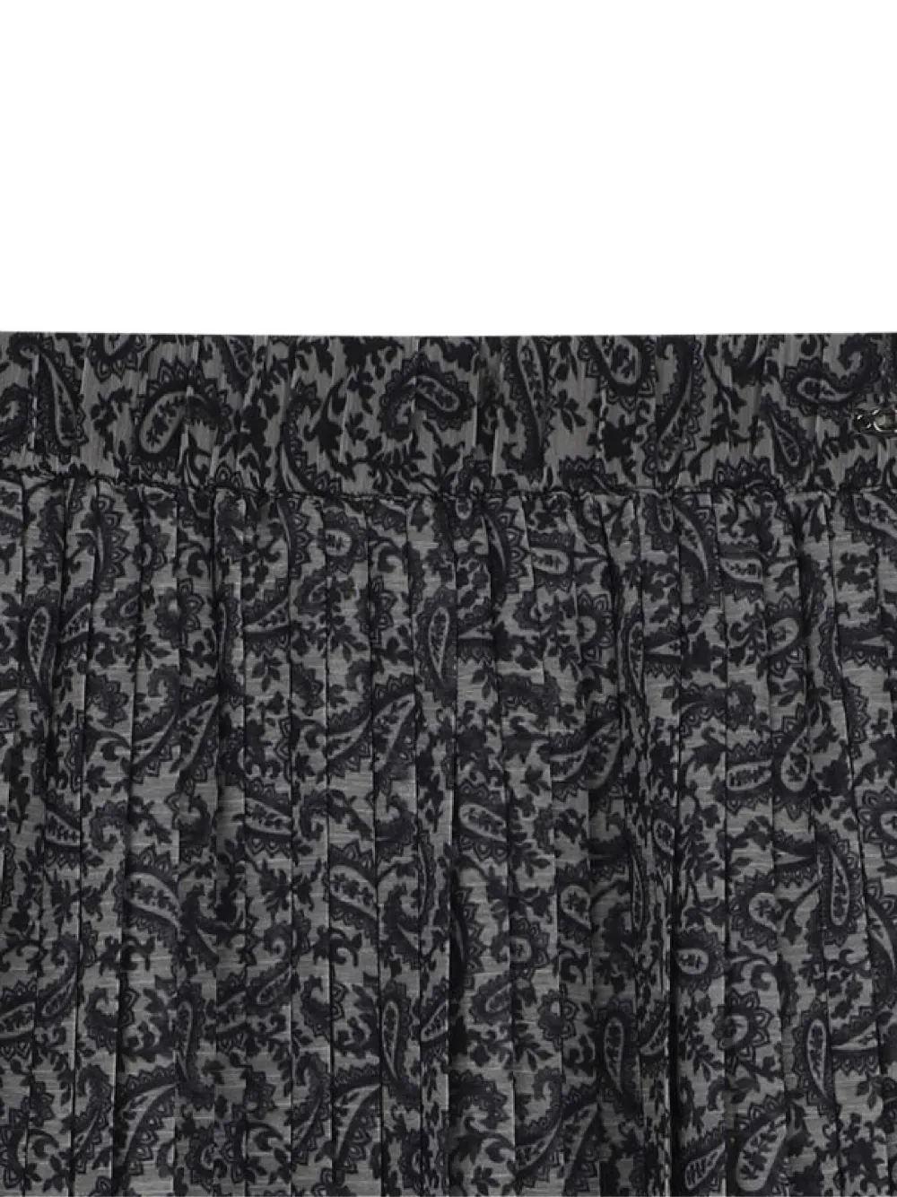 Michael Kors Kids paisley-print pleated skirt Beige
