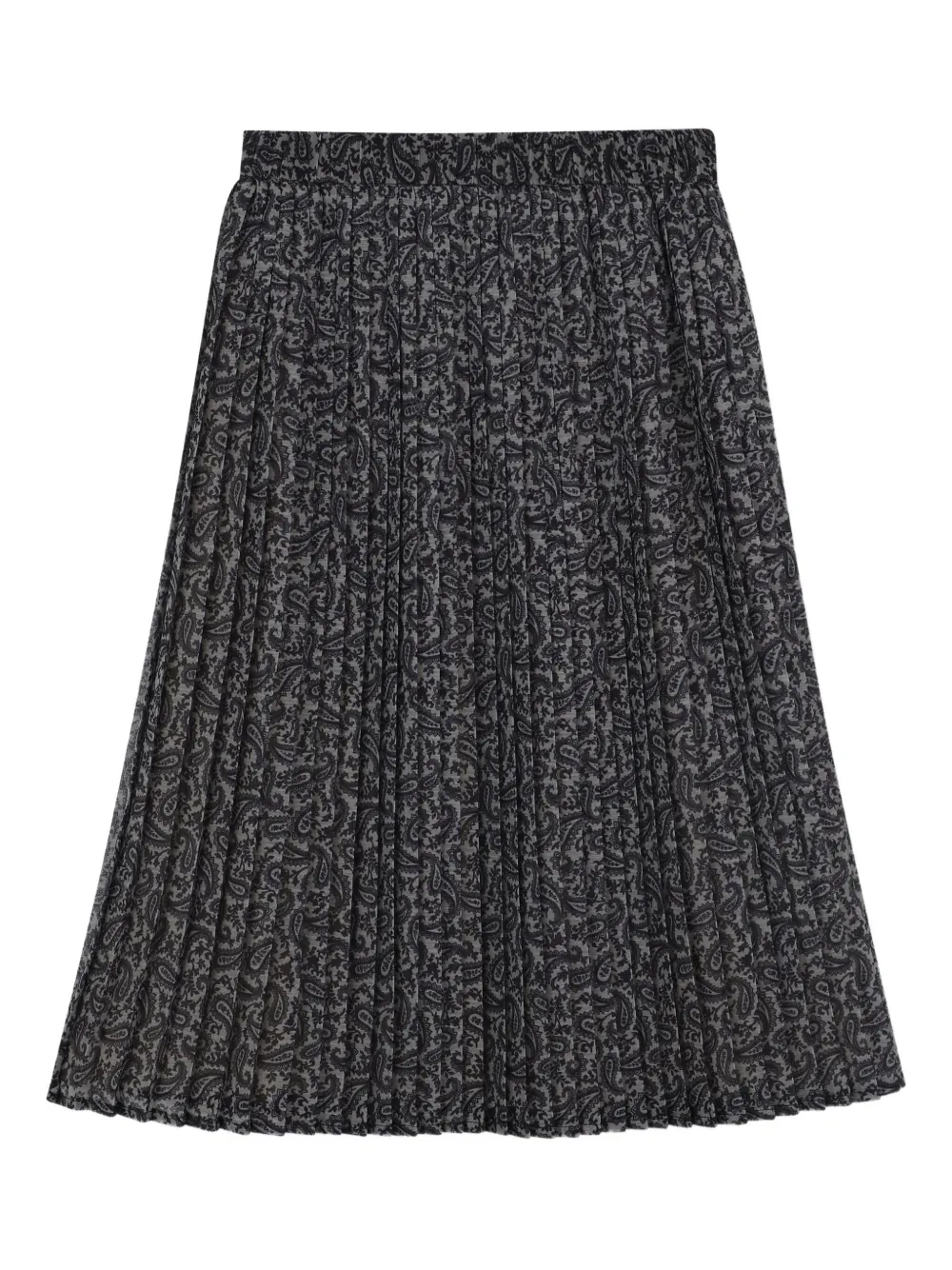 Michael Kors Kids paisley-print pleated skirt Beige