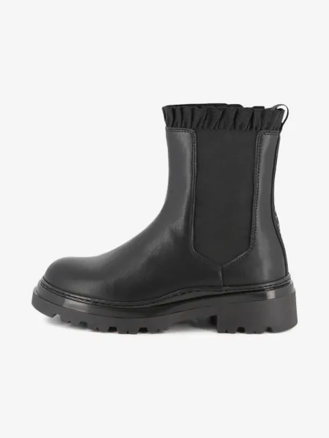 Karl Lagerfeld Kids 러플 트림 첼시 부츠