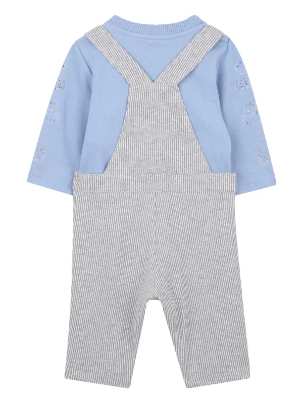 Kenzo Kids Set Neonato a Righe Blu FARFETCH IT