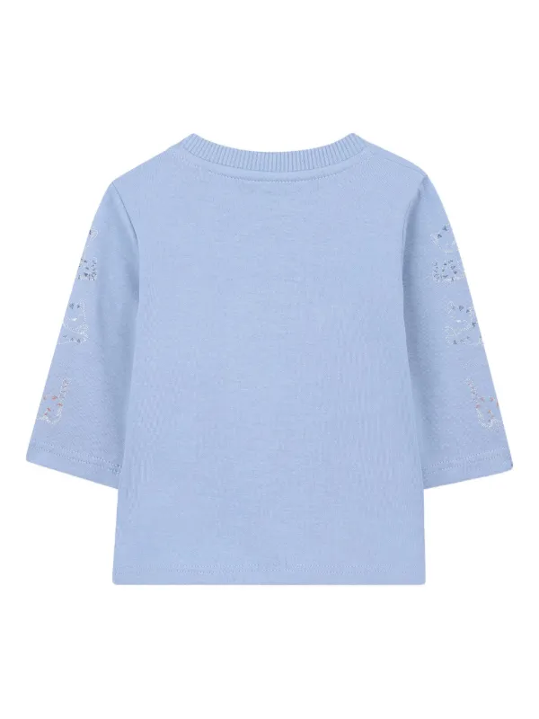 Kenzo Kids Striped Babygrow Set | Blue | FARFETCH ZA