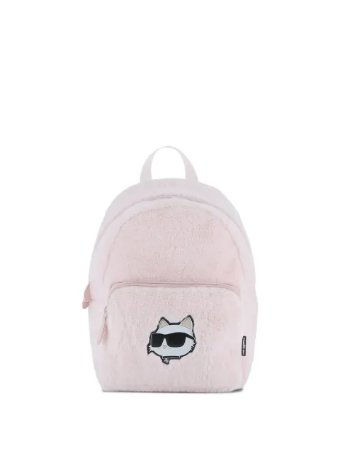 Karl Lagerfeld Kids Choupette Rucksack aus Faux Fur