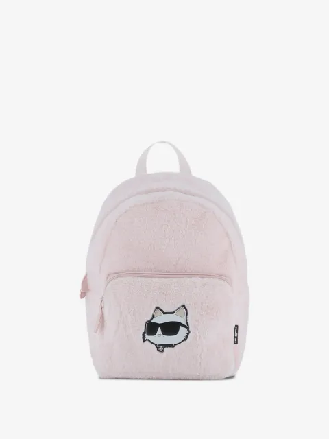 Karl Lagerfeld Kids Choupette faux-fur backpack
