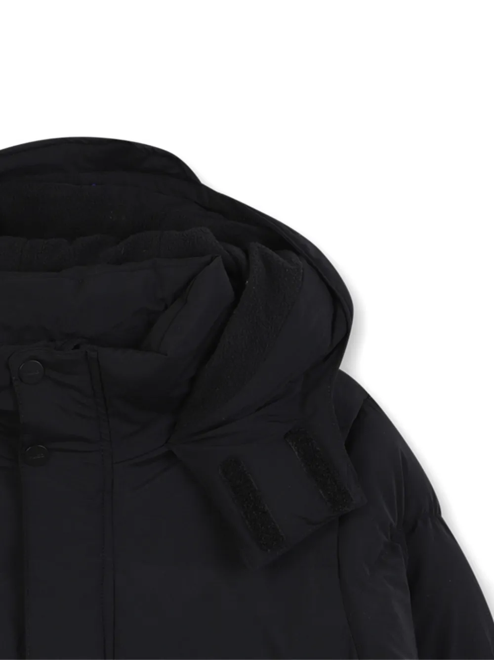 HUGO KIDS Donsjack met capuchon Zwart