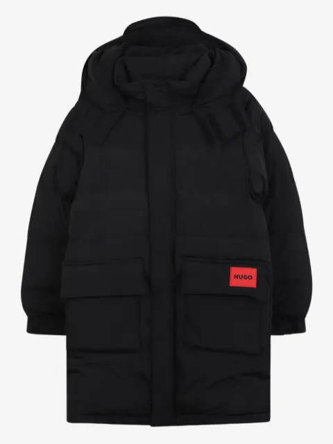 HUGO KIDS hooded puffer jacket