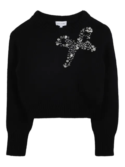 Marc Jacobs Kids bead-embellished jumper