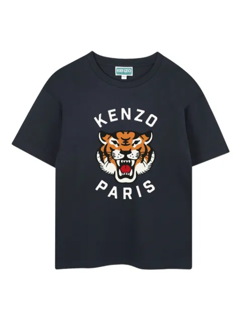 Kenzo Kids playera con estampado tigre