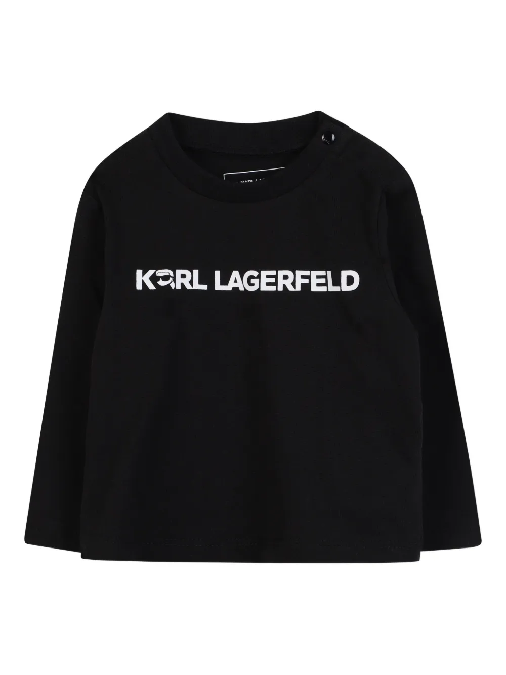 Karl Lagerfeld Kids Trainingspak met logoprint Beige