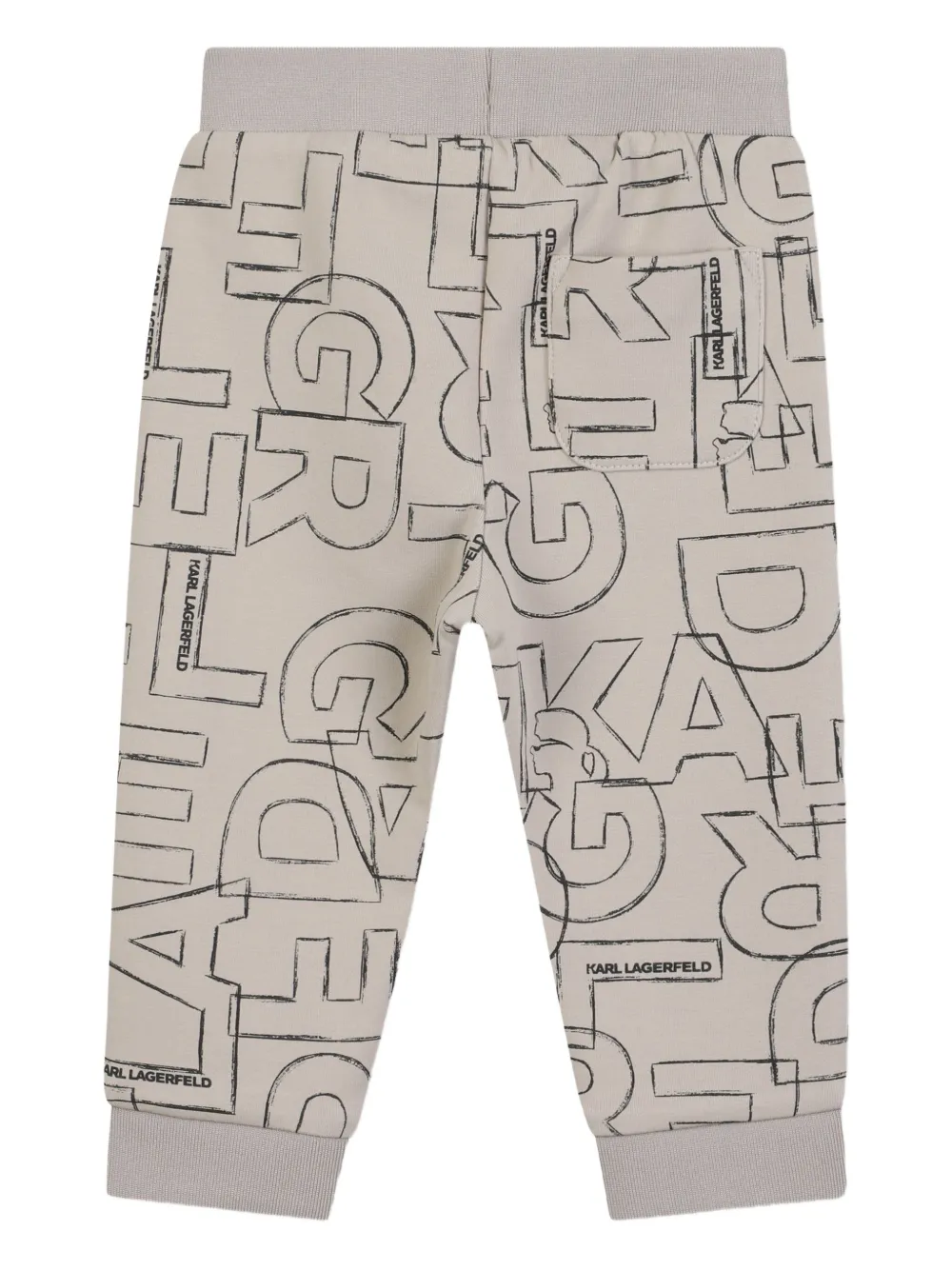 Karl Lagerfeld Kids Tuta sportiva con stampa | Image 6