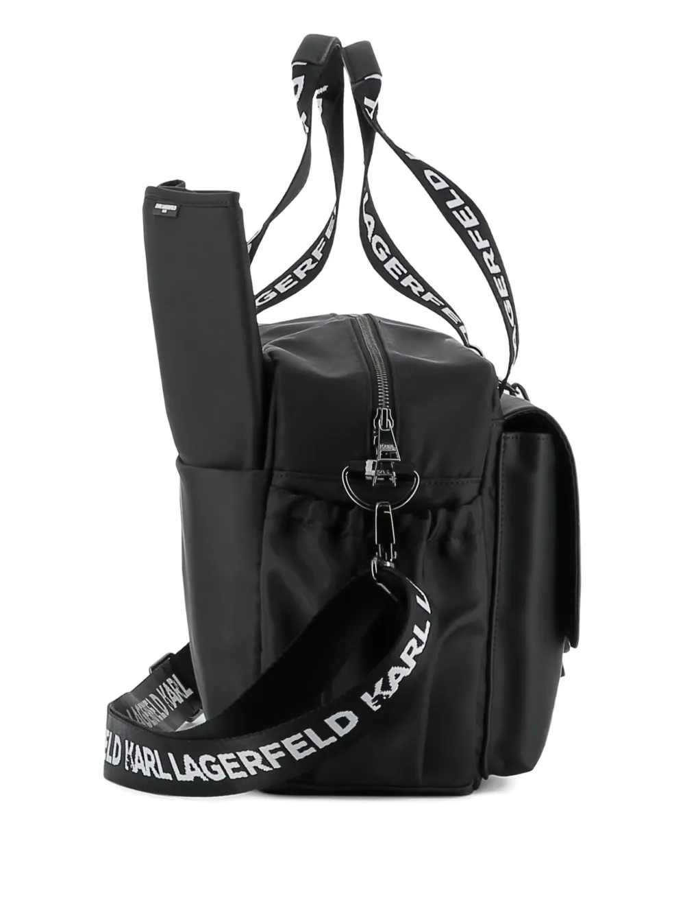 Karl Lagerfeld Kids Ikonik luiertas Zwart