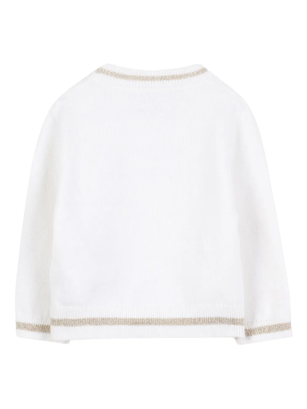Karl Lagerfeld Kids Tweedelige set met logo Wit