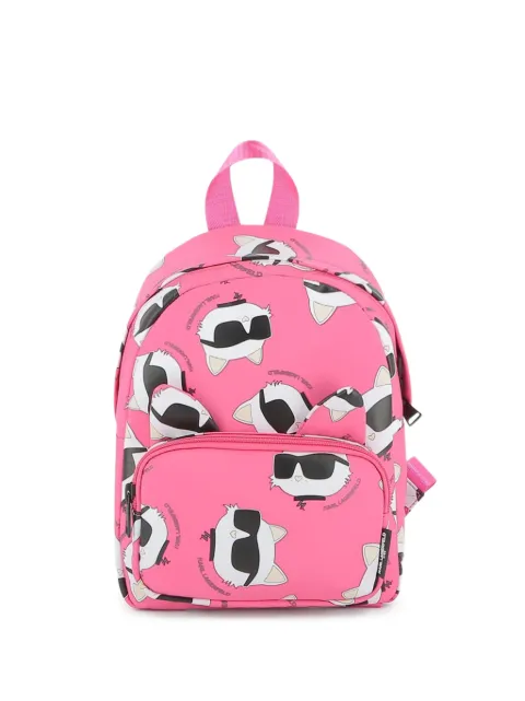 Karl Lagerfeld Kids Choupette-print backpack