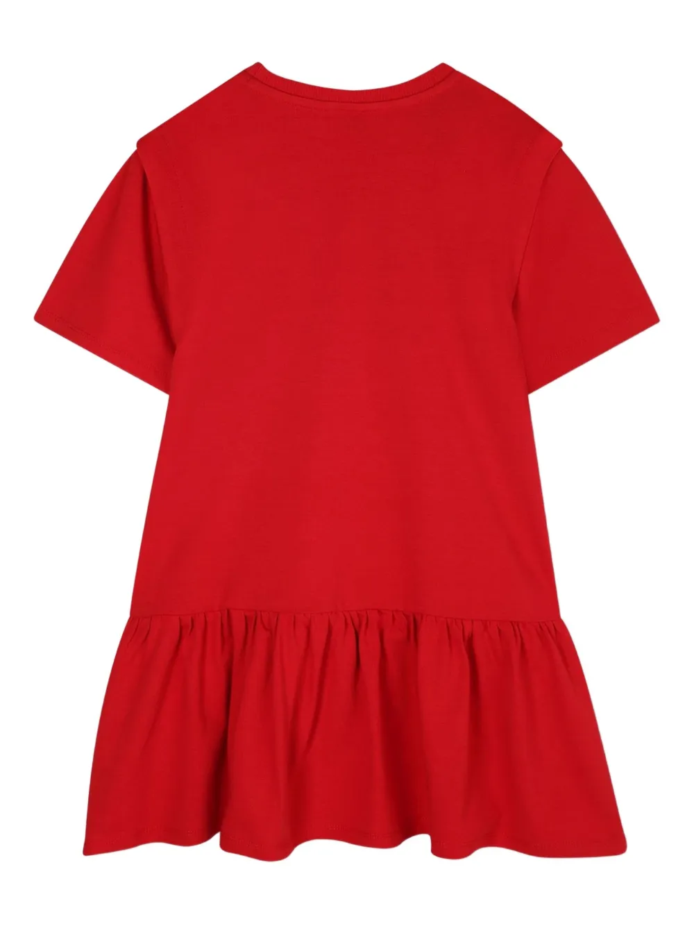 Kenzo Kids T-shirtjurk met logoprint Rood