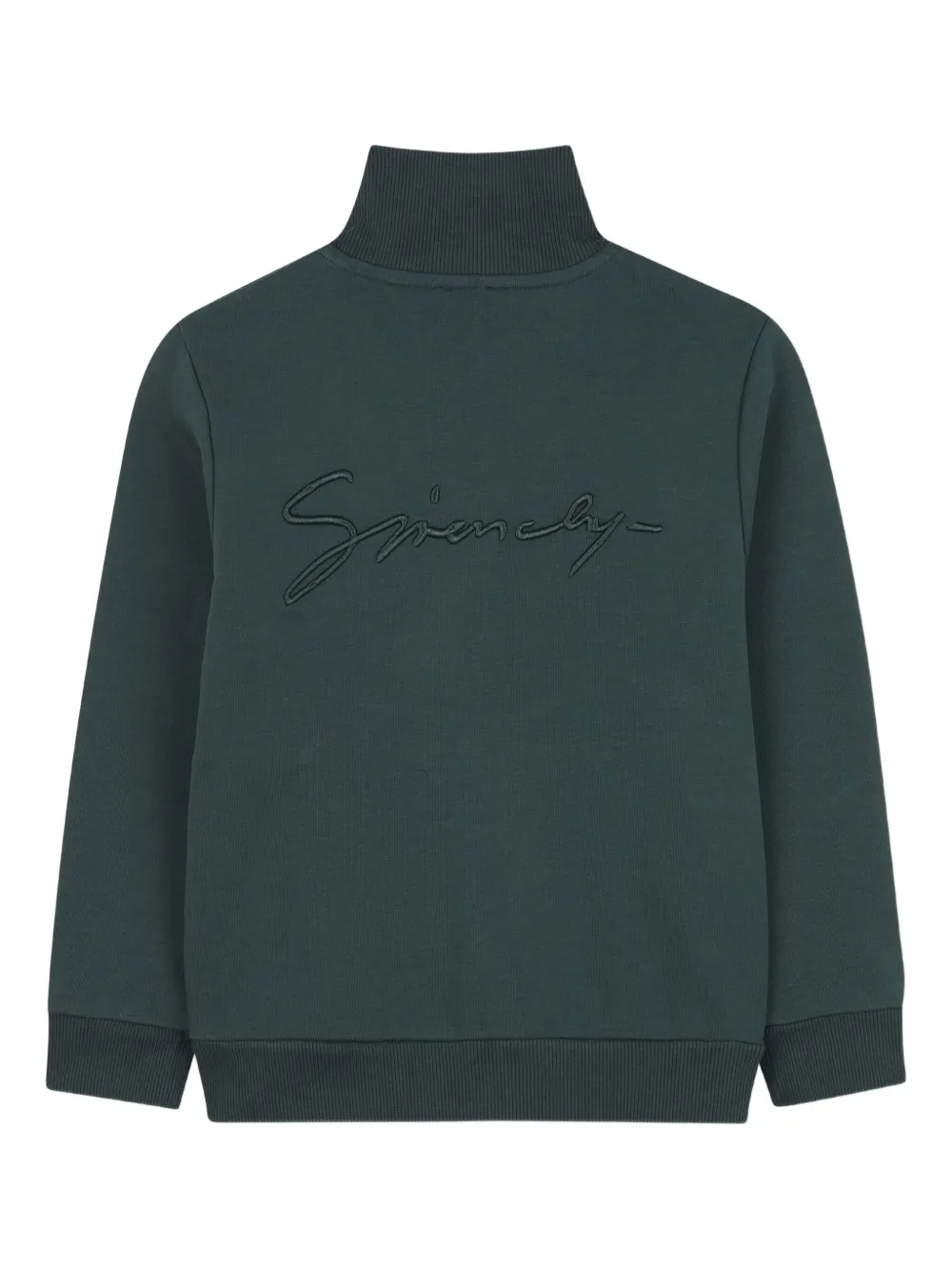 Givenchy Kids Sweater met rits Groen