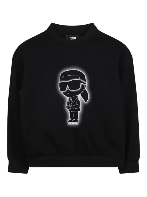 Karl Lagerfeld Kids graphic-print sweatshirt