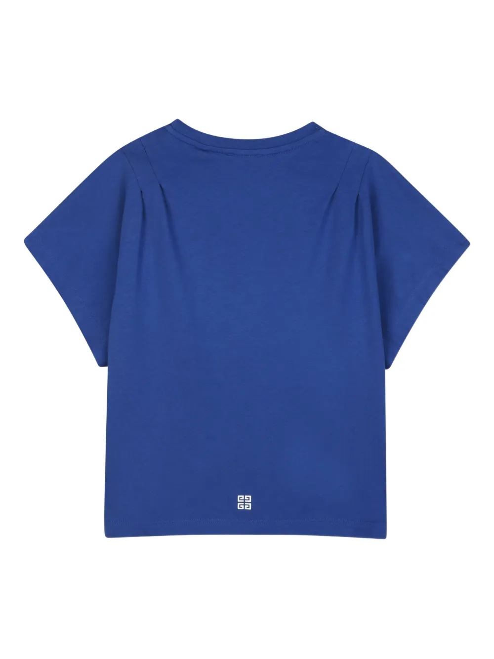 Givenchy Kids T-shirt met logoprint Blauw