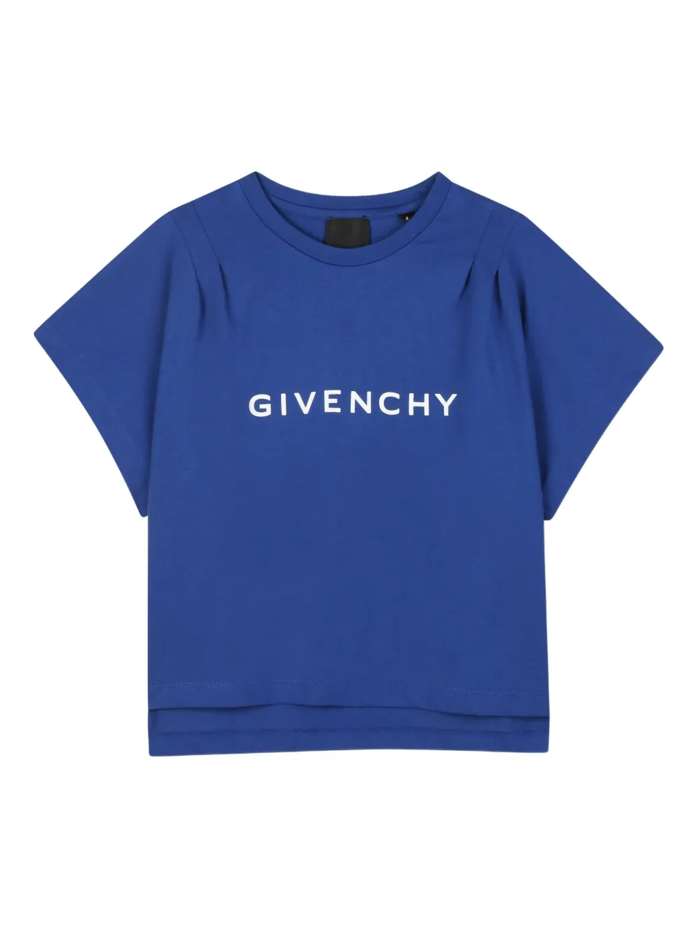 Givenchy Kids T-shirt met logoprint Blauw