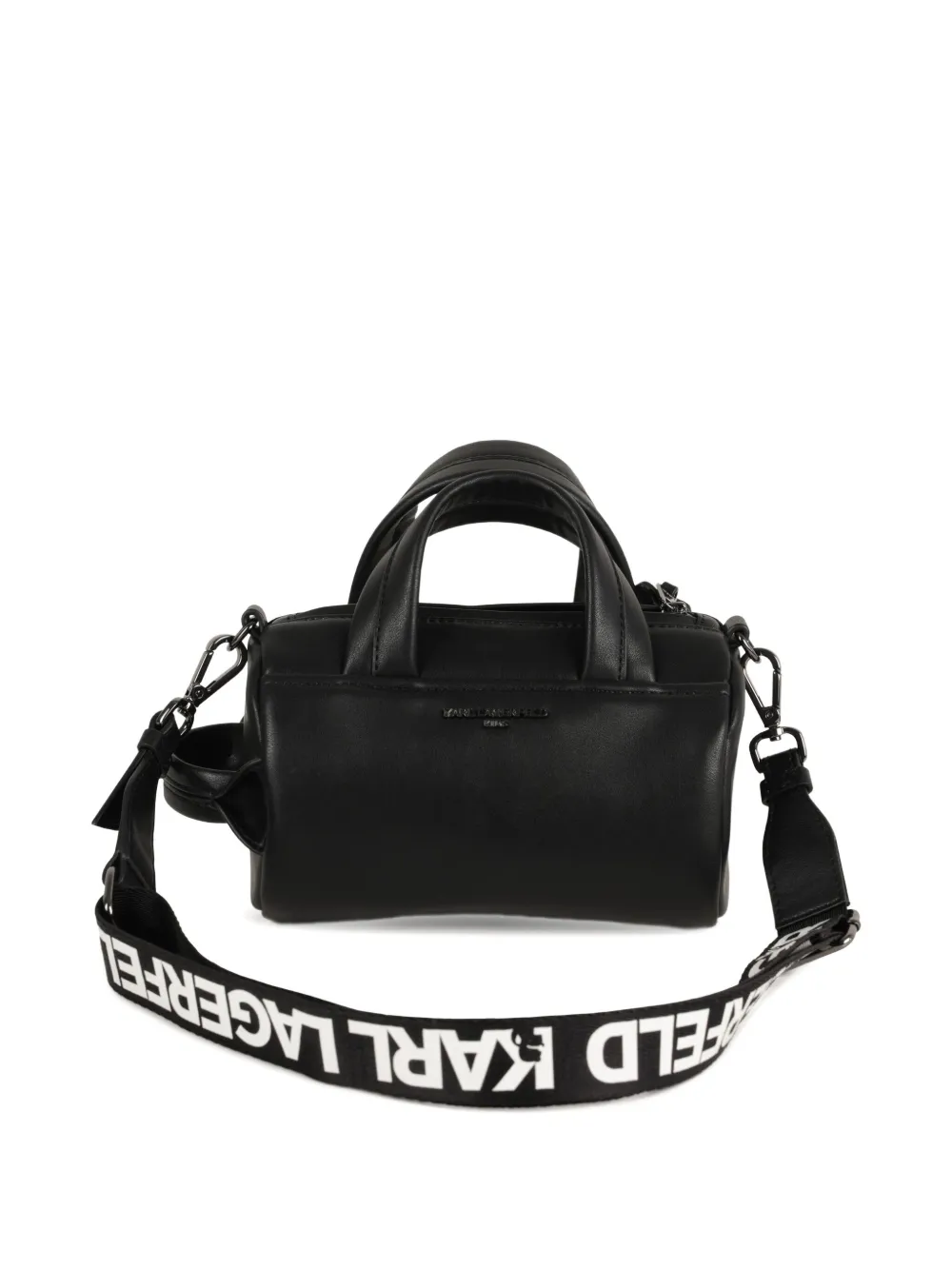Karl Lagerfeld Kids Leren tas Zwart
