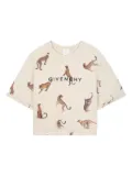 Givenchy Kids leopard-print T-shirt - Neutrals