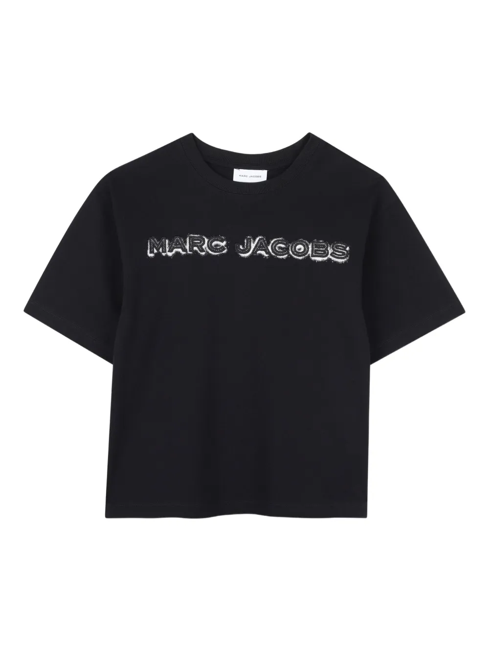 Marc Jacobs Kids ロゴ Tシャツ - ブラック Marc Jacobs Kids ロゴ Tシャツ - ブラック