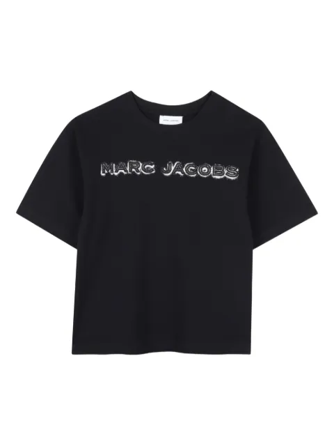 Marc Jacobs Kids logo-embroidered T-shirt
