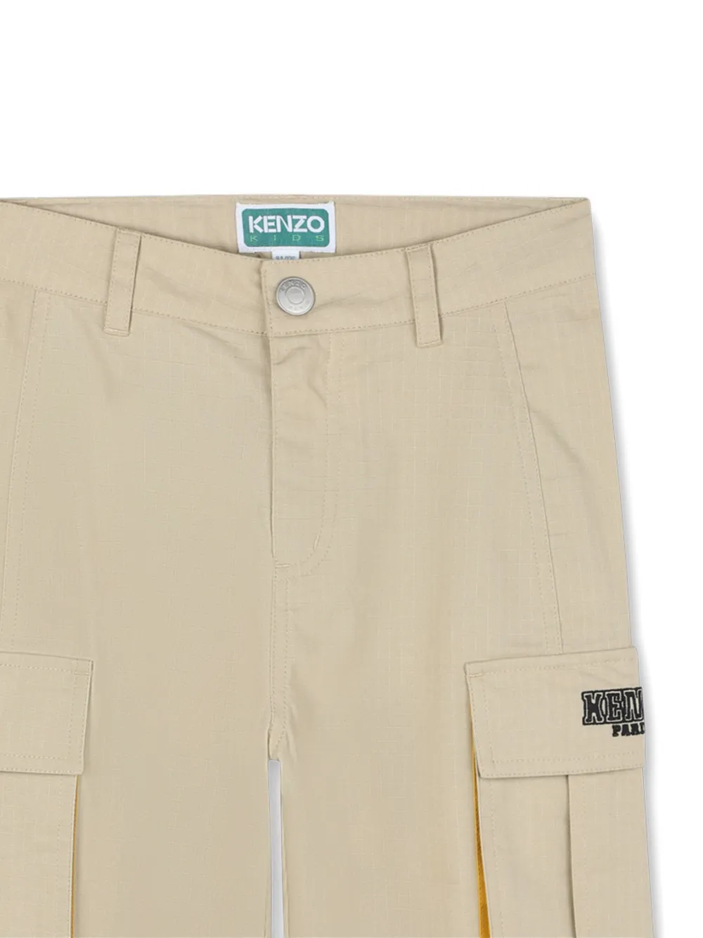 Kenzo Kids Cargo broek Beige