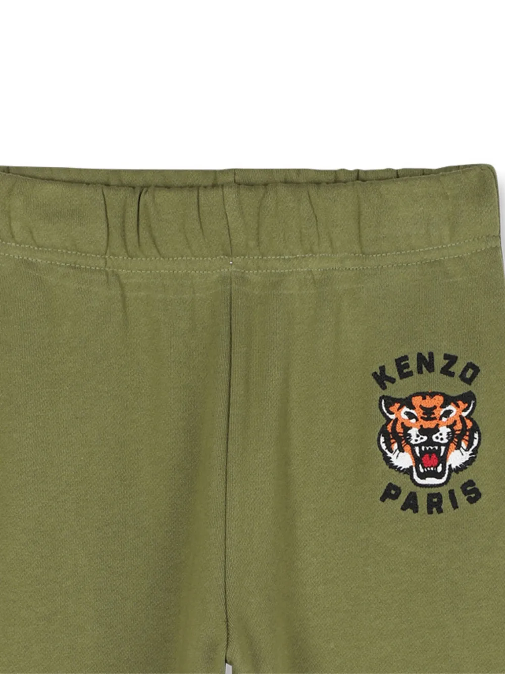 Kenzo Kids Trainingsbroek met Tiger-borduurwerk Groen