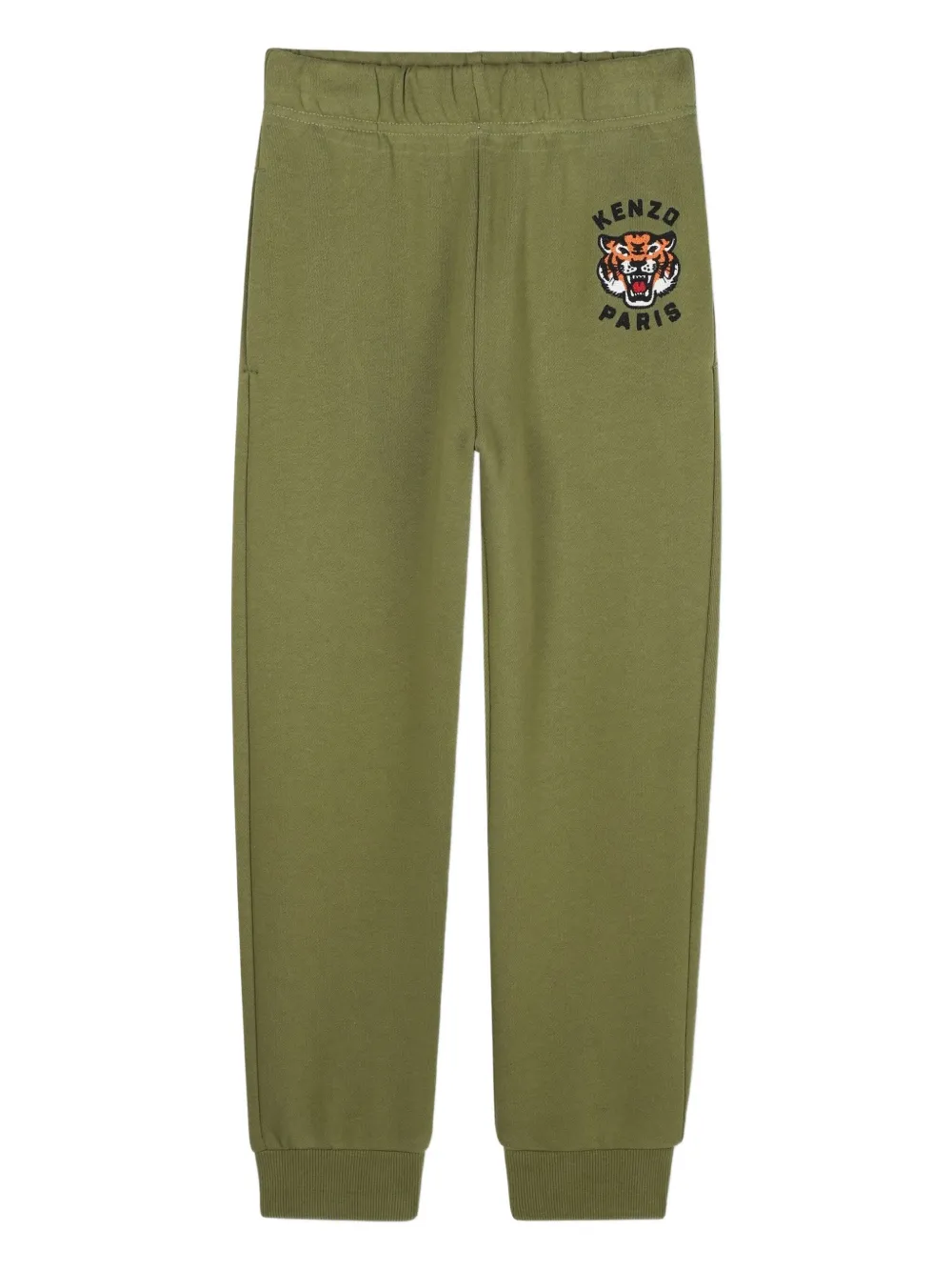 Kenzo Kids Trainingsbroek met Tiger-borduurwerk Groen