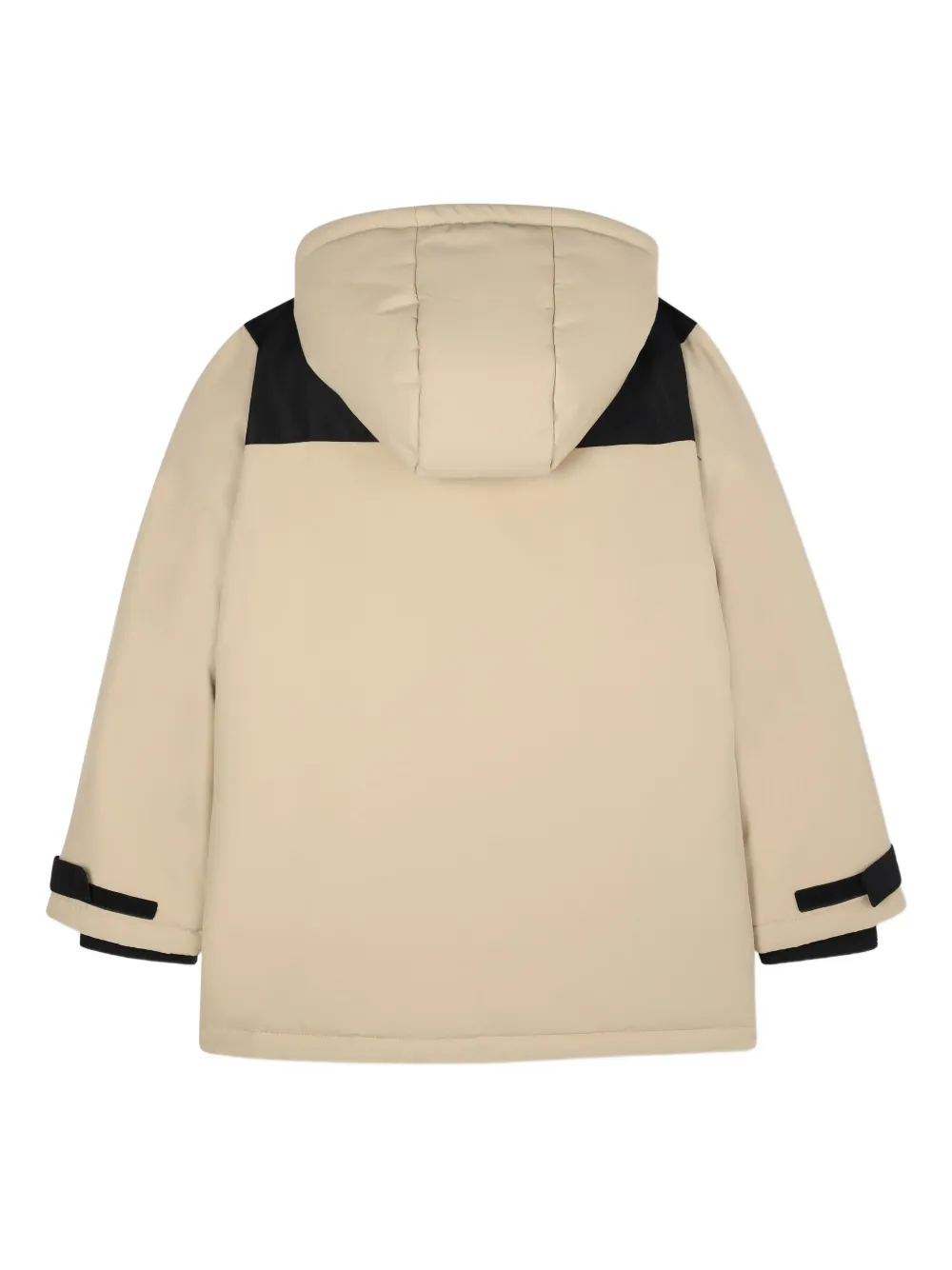 HUGO KIDS Jack met capuchon en colourblocking Beige