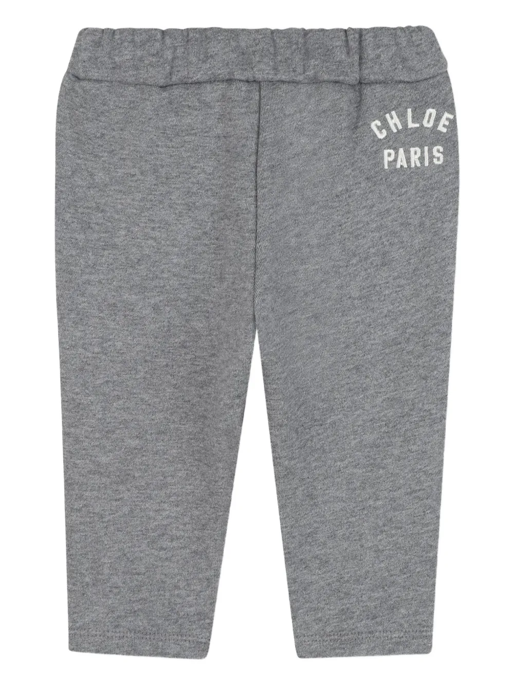 Chloé Kids Trainingsbroek met geborduurd logo Grijs