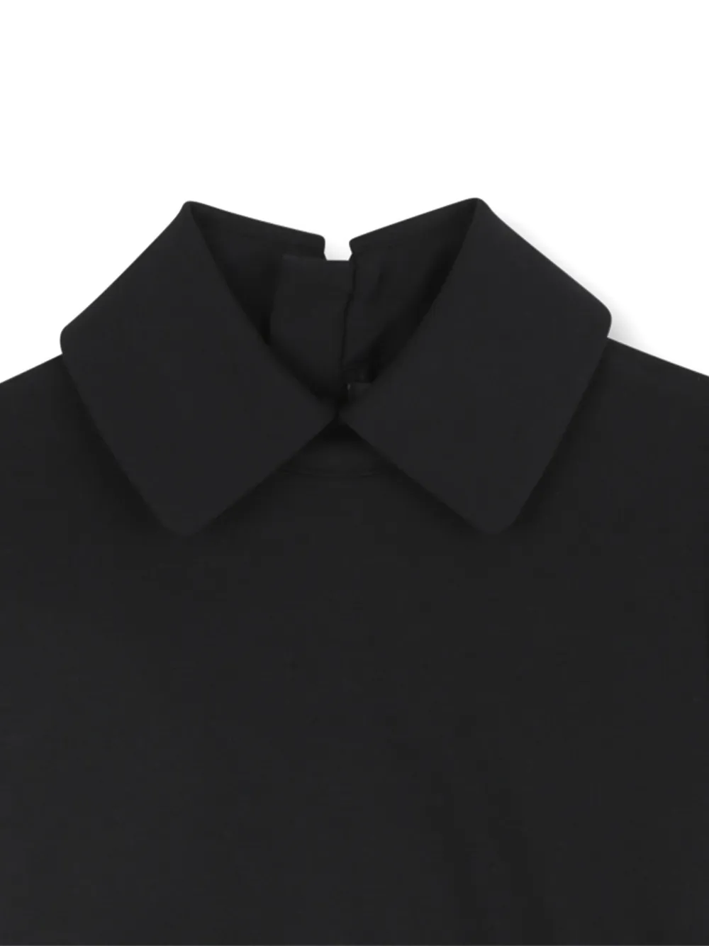 Karl Lagerfeld Kids Geplooide jurk met colourblocking Zwart