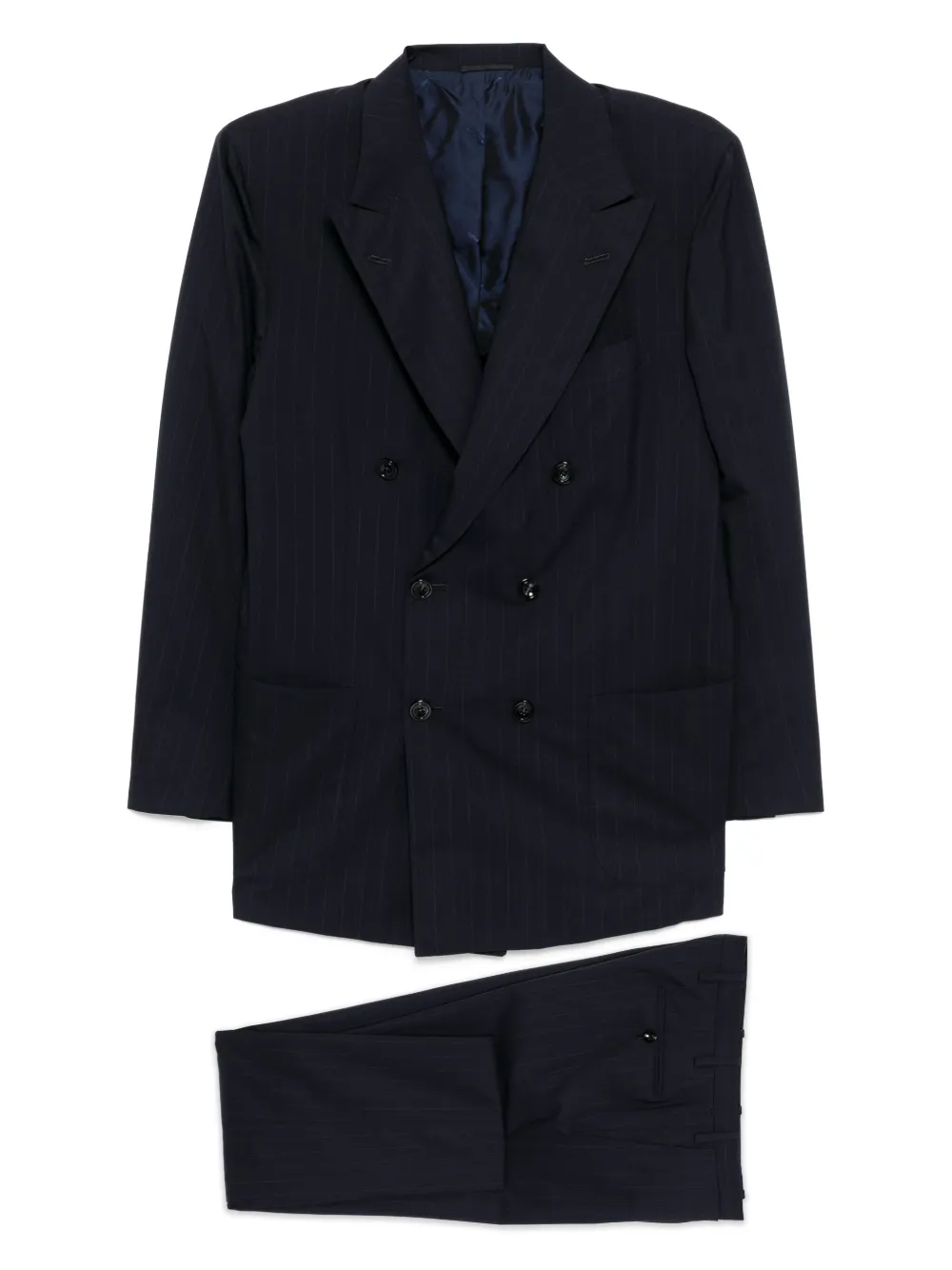 pinstripe suit