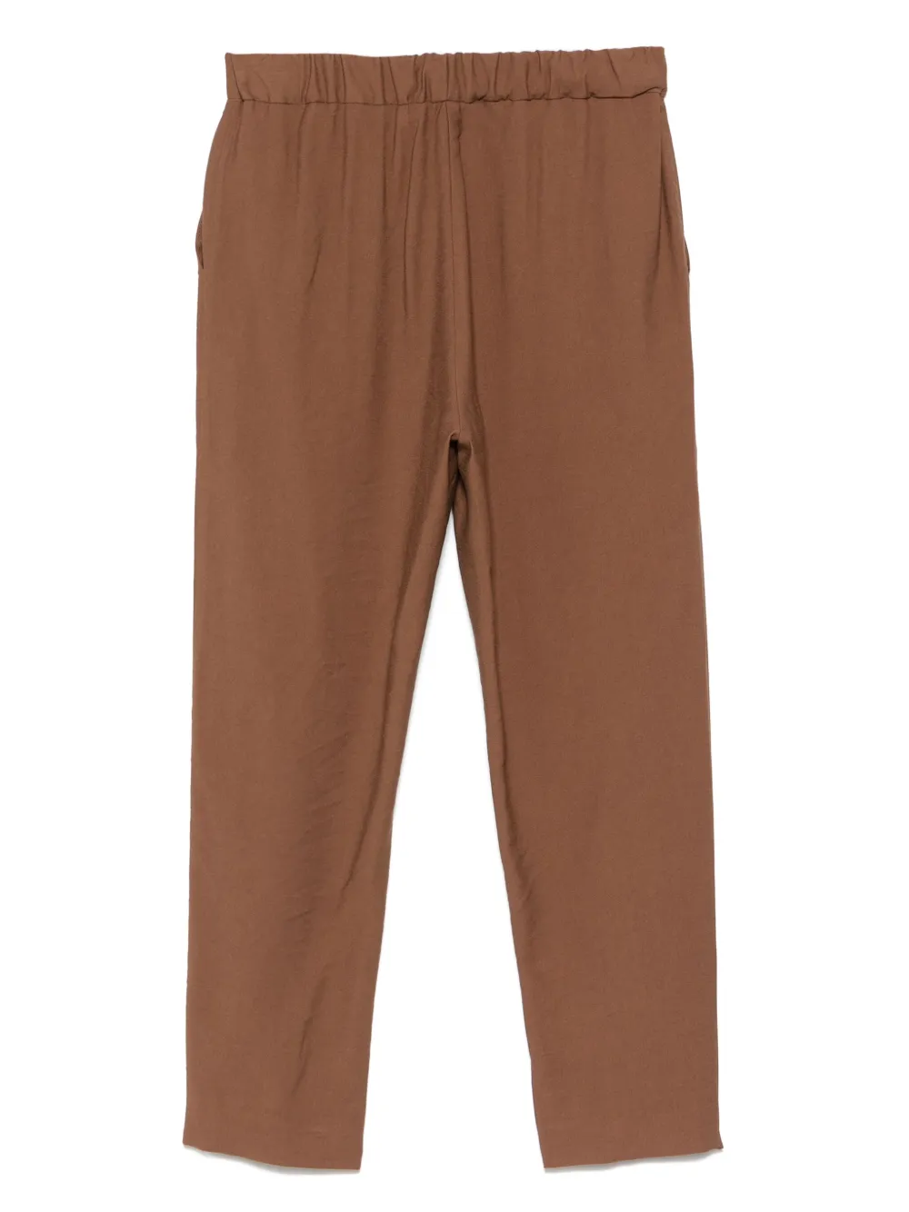 Cenere GB drawstring straight-leg trousers - Bruin