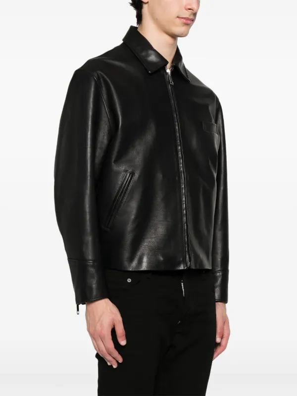 Sub Urban☆羊革☆ leather ‘bomber jacket AUTOMOBILI LAMBORGHINI LEATHER BOMBER JACKET | Lamborghini Store