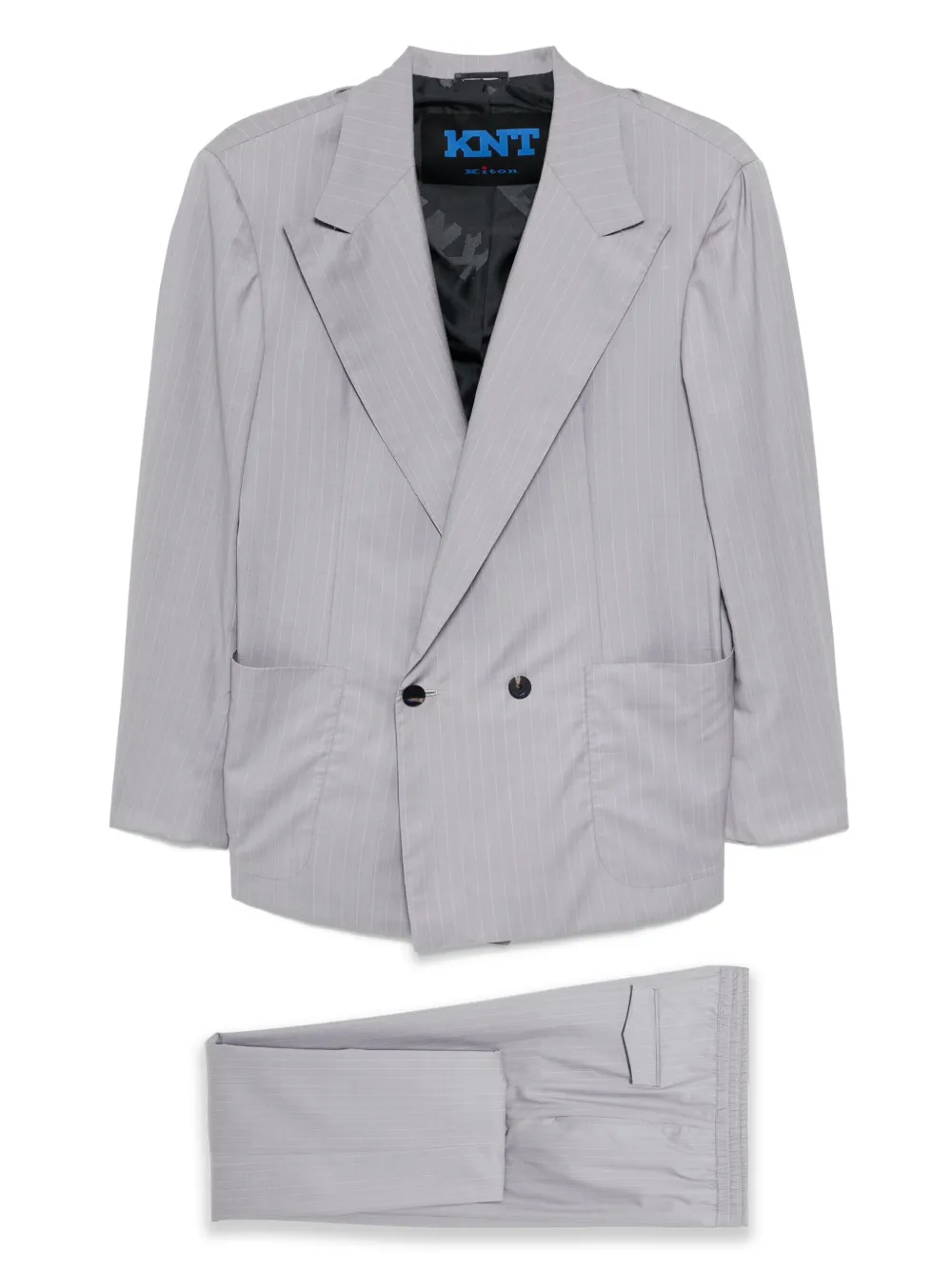 pinstripe suit