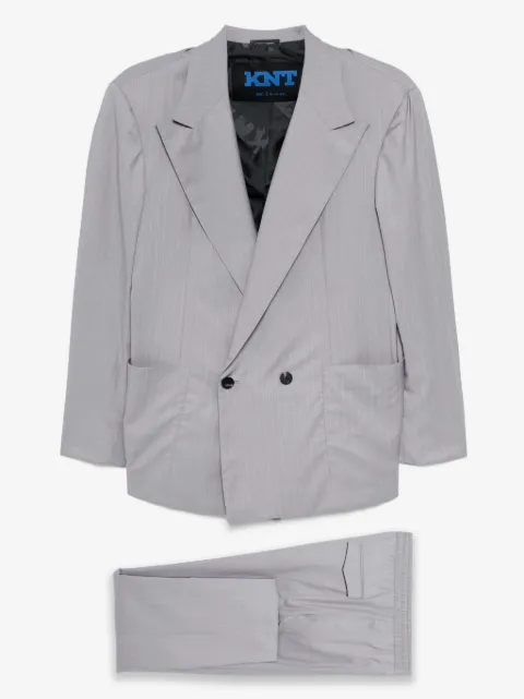 Kiton Anzug mit Nadelstreifen