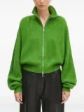 Sportmax drop-shoulder ribbed cardigan - Green