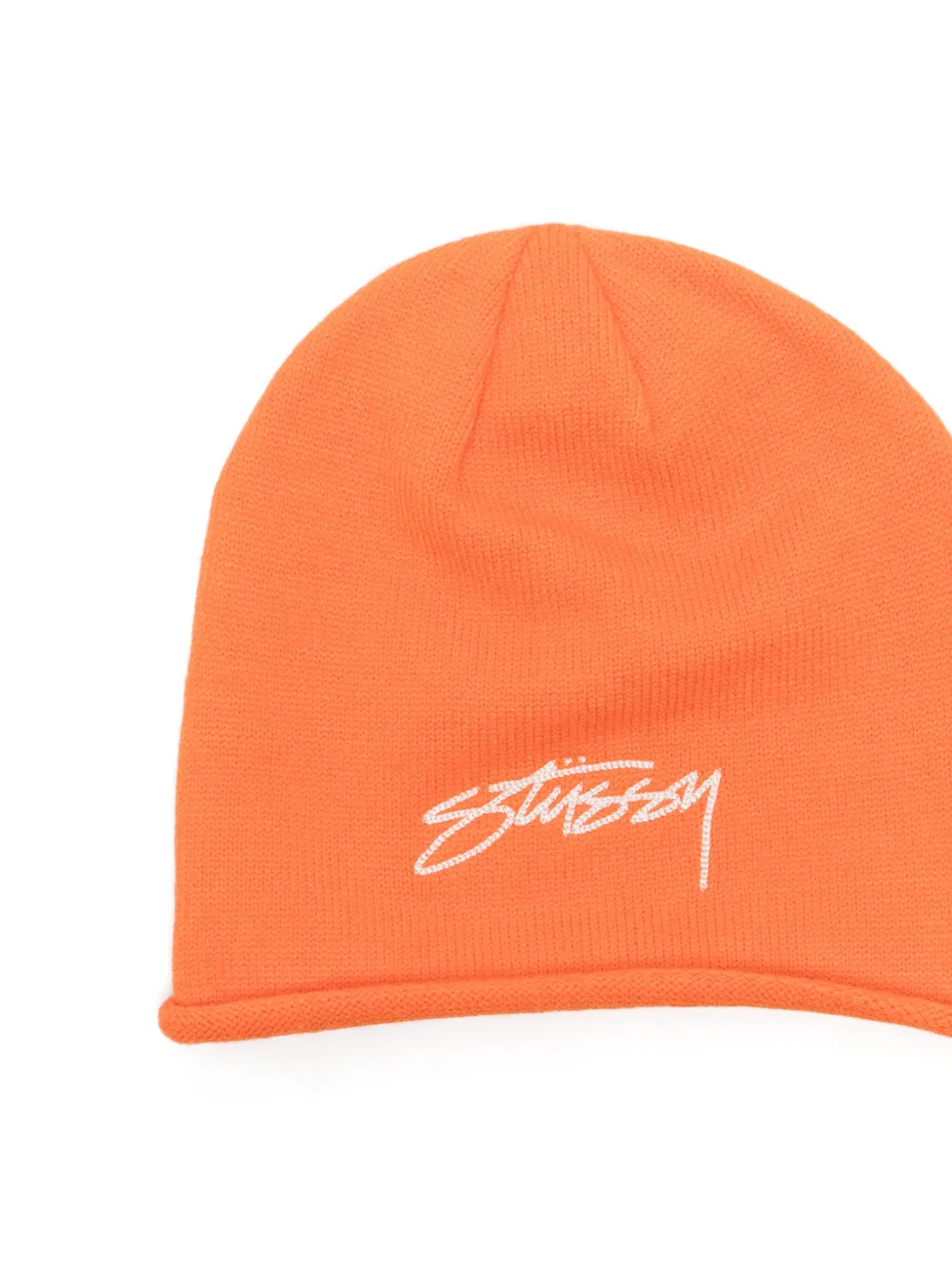 Stüssy Muts met geborduurd logo - Oranje