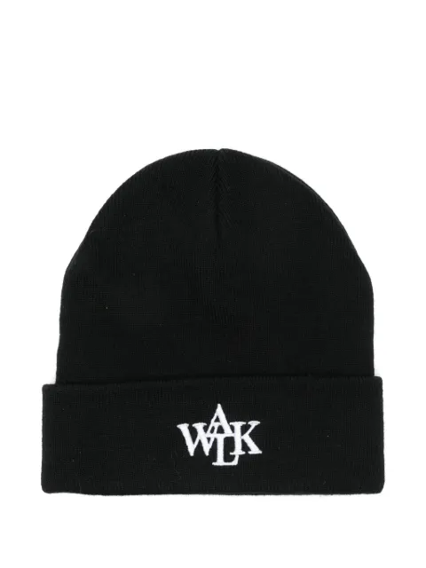 WALK IN PARIS Signature Beanie mit Logo-Stickerei