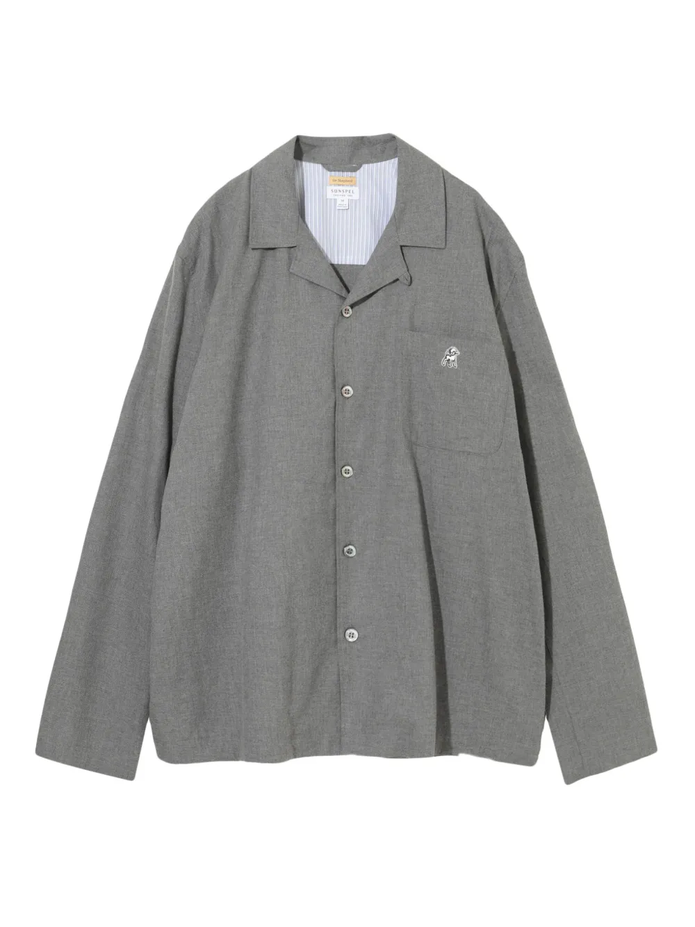 Undercover camisa con bolsillo en el pecho | gris | Image 1