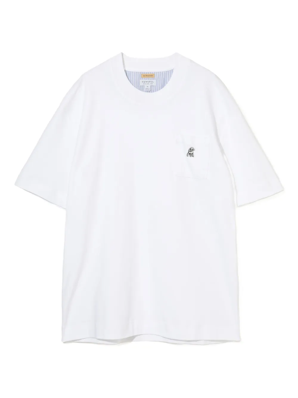 Undercover playera con bolsillo de parche gráfico | blanco | Image 1