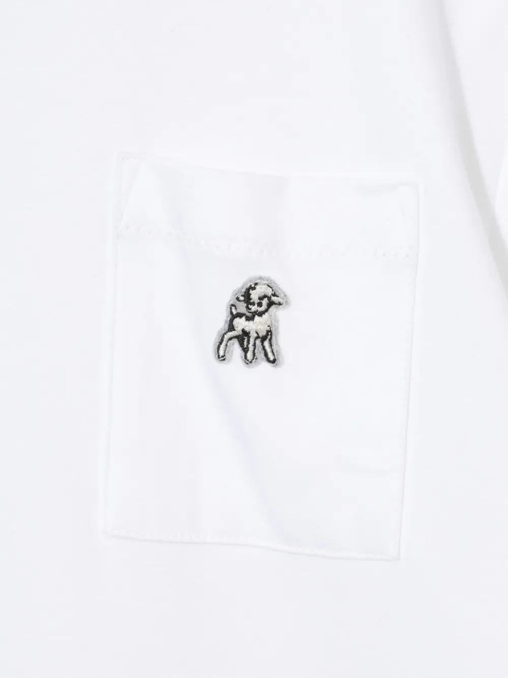 Undercover T-shirt met grafische print en zak Wit