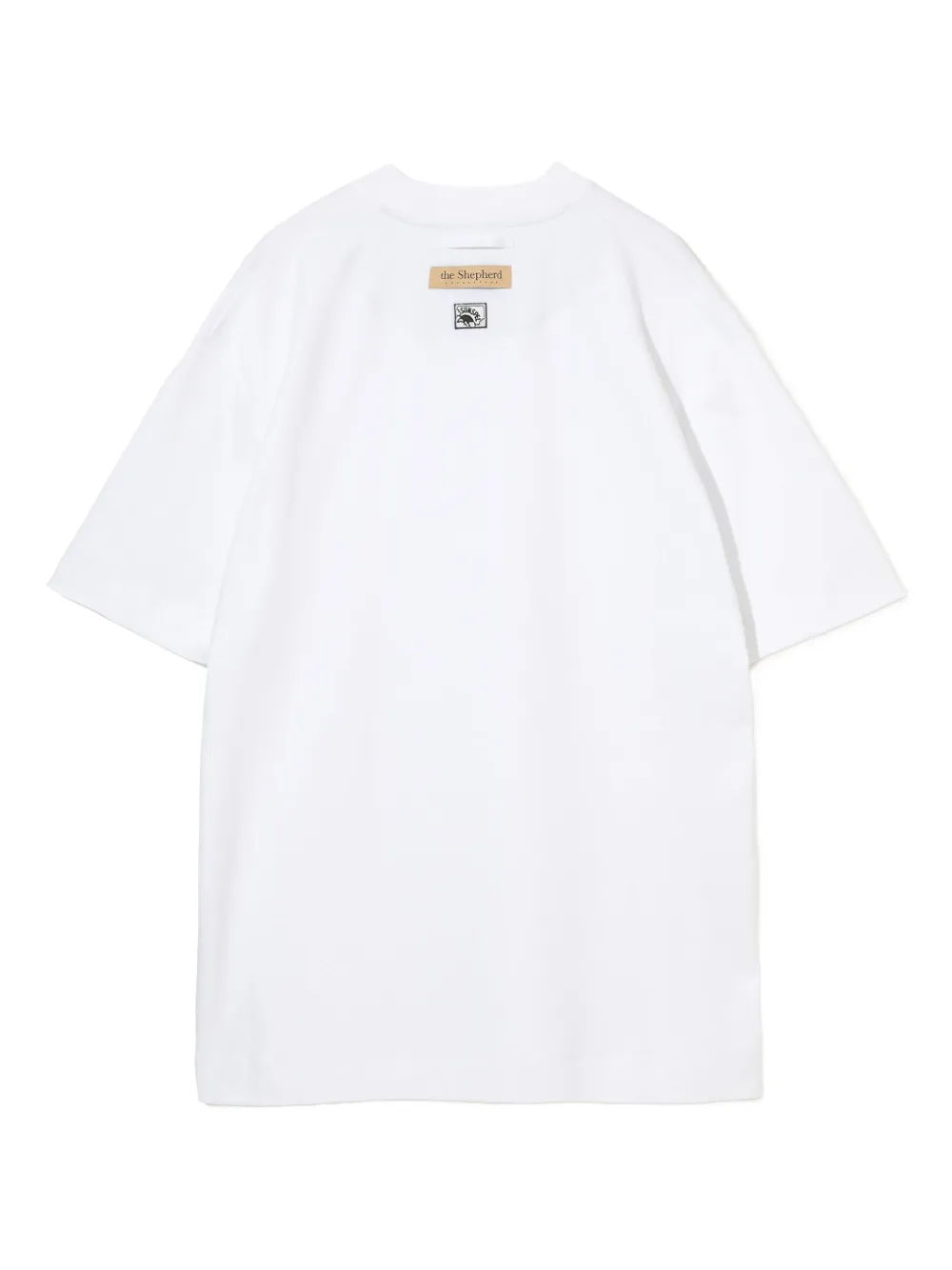 Undercover T-shirt met grafische print en zak - Wit