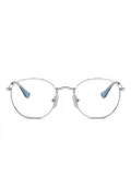 RAY-BAN JUNIOR round-frame glasses - Grey